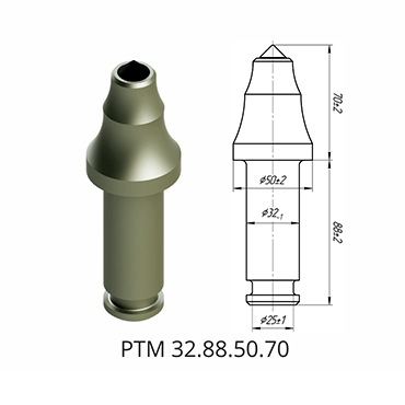 掘進機截齒PTM 32.88.50.70