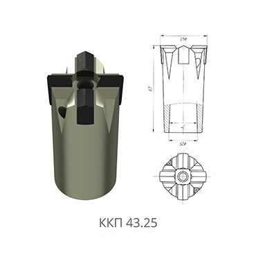 采煤機(jī)截齒KKP 43.25