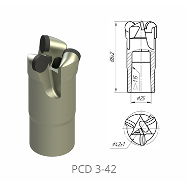 采煤機截齒PCD 3-42