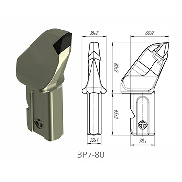 旋挖機截齒3P7-80