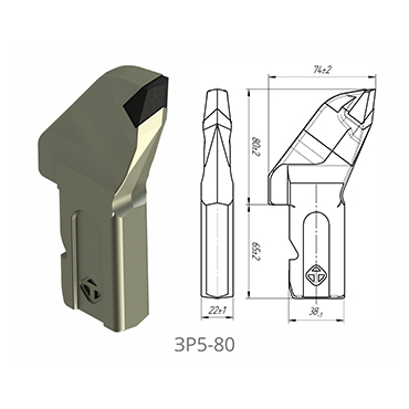 旋挖機截齒3P5-80