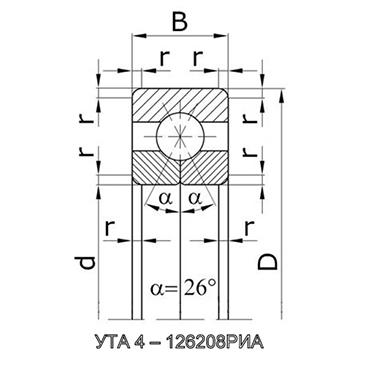 軸承UTA 4-126208RIA